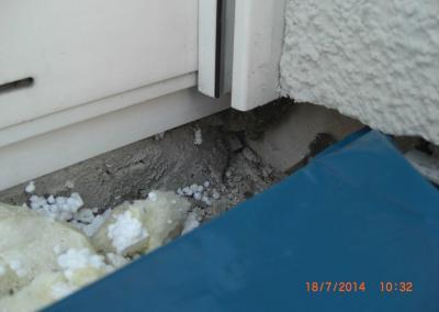 Ansicht fehlende Dämmung im Bereich Fensterbrett in Berlin