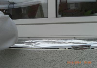 Abdichtung Fenster im Bereich Fensterbrett in Berlin