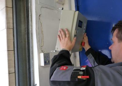 Entnahme von Technik für Trockenbauarbeiten in Brandenburg