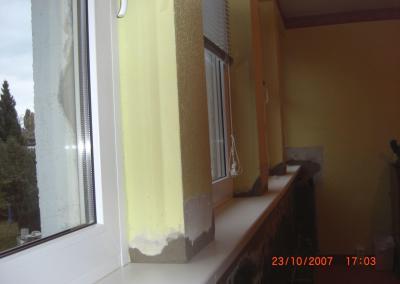 Bearbeitung von Schimmelschäden im Schlafzimmer in Berlin