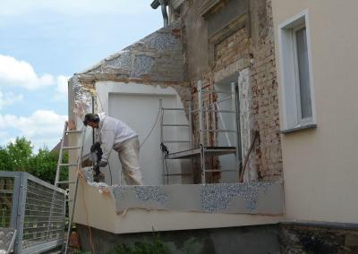 Bauteilentfernung am Haus in Berlin wegen starken Schimmelbefall