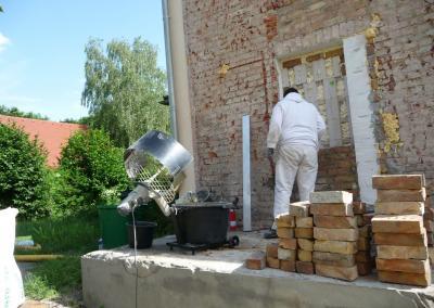 Schließung einer Wand Öffnung Brandenburg