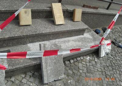 Instandsetzung defekter Treppenstufen in Berlin