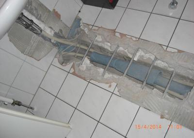 Leckortung Öffnung Boden Zuleitungen Waschbecken Brandenburg