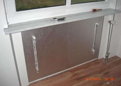 Anbringung einer Isolierung Dämmung hinter Heizkörper Brandenburg