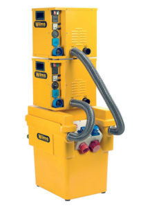 Seitenkanalverdichter & Wasserabscheider WA 80 & Schalldämpfer für Verdichter SKV 40 mit Zubehör