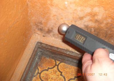 Feuchtigkeitsmessung im Altbau in Berlin