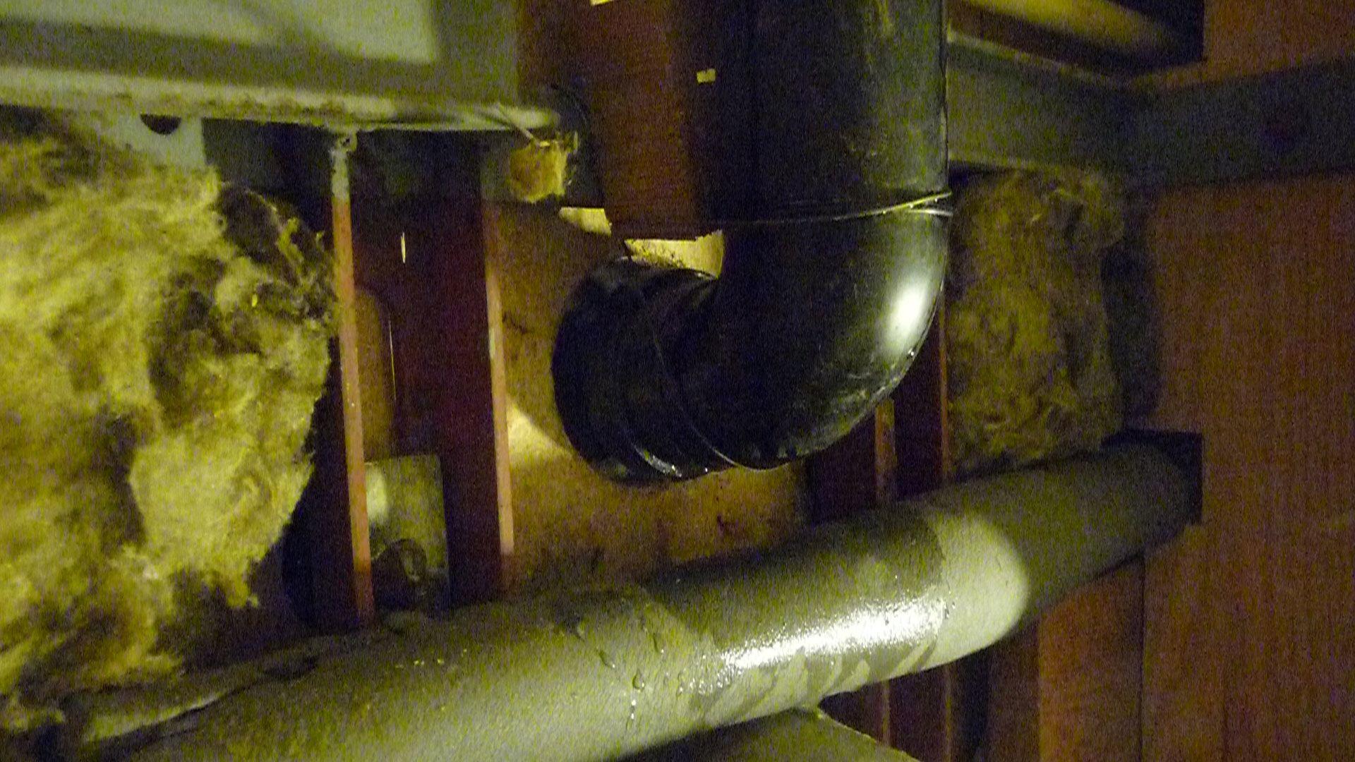 Öffnung Ständerwerk Holz wegen Undichtigkeit nach einem Wasserschaden in Berlin und Brandenburg