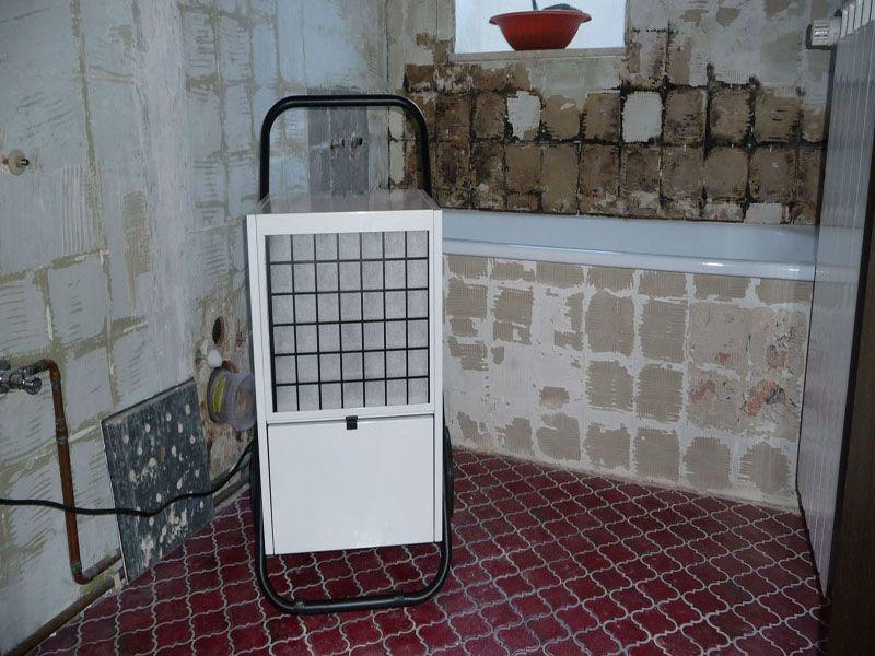 Nach Bautrocknung Sanierung Bad-WC Anlage Berlin