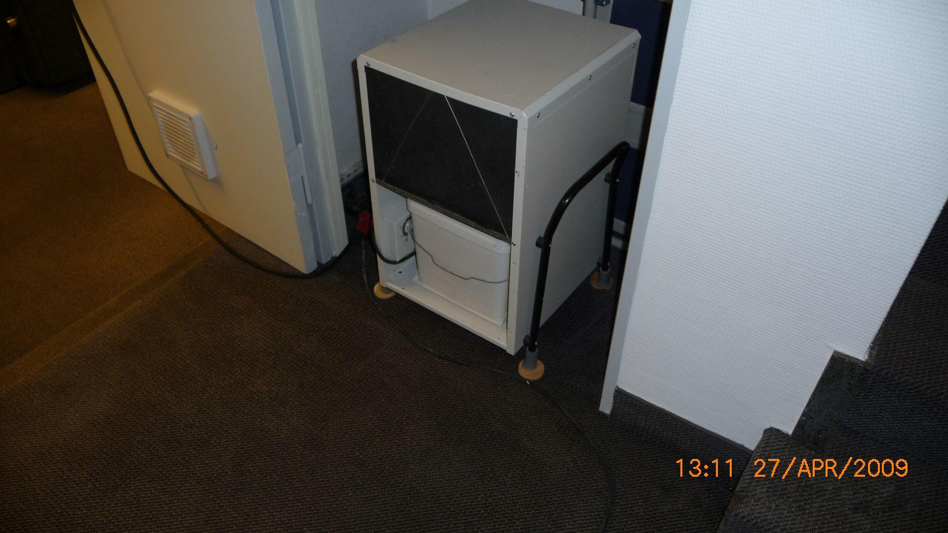 Trockung einer Büroetage in Berlin